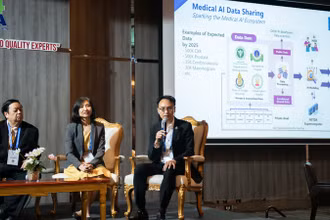 Một sự kiện về chia sẻ dữ liệu AI trong y tế được tổ chức tại Muang Thong Thani, Thái Lan. (Ảnh: AI Thailand Community)