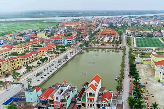 Một góc huyện Giao Thủy.