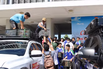 Những chuyến xe nghĩa tình lăn bánh từ chiều nay.