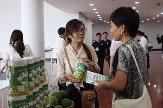 Các dự án khởi nghiệp giới thiệu tại Hội thảo.