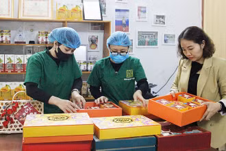 Những mẫu quà Tết của Đô 37 đã có đơn đặt hàng.