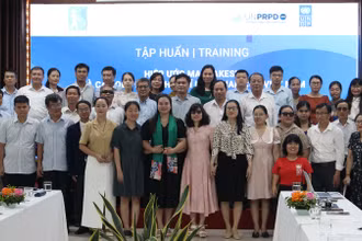 Các đại biểu tham dự tập huấn.