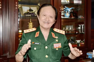 Thượng tướng, Viện sĩ, Anh hùng Lực lượng vũ trang nhân dân Nguyễn Huy Hiệu, nguyên Ủy viên Trung ương Đảng, nguyên Thứ trưởng Bộ Quốc phòng. (Ảnh do Thượng tướng Nguyễn Huy Hiệu cung cấp)