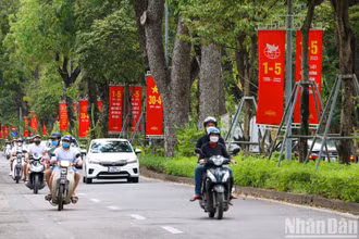 Khu vực Hà Nội không mưa, trưa chiều trời nắng. (Ảnh minh họa)