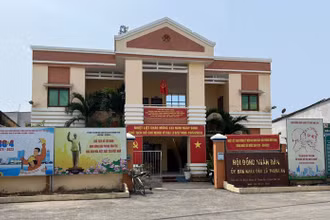  Một góc xã đảo Thạnh An, huyện Cần Giờ.