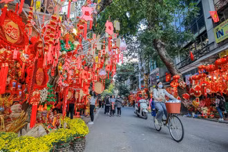 Khu vực Hà Nội sáng sớm có sương mù và sương mù nhẹ, trưa chiều hửng nắng. (Ảnh minh họa)