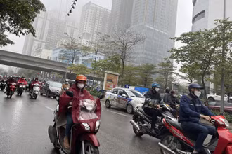 Khu vực Hà Nội có mưa vài nơi, sáng sớm có sương mù và sương mù nhẹ, trưa chiều hửng nắng. (Ảnh minh họa)