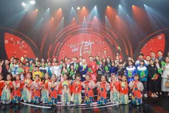 Gala "Cặp lá yêu thương 2024" đánh dấu năm thứ 9 lan tỏa yêu thương và sẻ chia tới các em nhỏ có hoàn cảnh đặc biệt trên cả nước. (Ảnh: Ban tổ chức cung cấp)