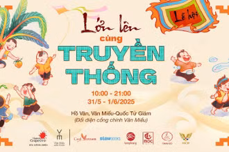 Poster chính thức của lễ hội. (Ảnh: Ban tổ chức cung cấp)