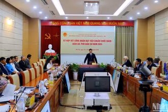 Hội đồng Giáo sư liên ngành Khoa học Trái đất - Mỏ triển khai xét đạt tiêu chuẩn GS, PGS năm 2024.