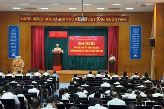 Quang cảnh Hội nghị Hội nghị tổng kết công thuế
