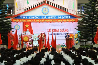 Cùng cả nước, sáng 5/9, hơn 185.000 học sinh tại tỉnh Đắk Nông dự Lễ Khai giảng năm học mới 2023-2024