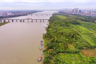Luật Thủ đô 2024 mở ra cơ hội cho thành phố Hà Nội thực hiện quy hoạch phân khu sông Hồng và sông Đuống. 