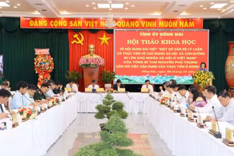 Quang cảnh hội thảo.