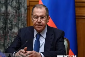 Ngoại trưởng Nga Sergei Lavrov. (Ảnh: AFP/TTXVN)