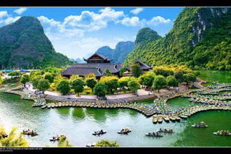 Quần thể danh thắng Tràng An - Di sản Văn hóa và Thiên nhiên thế giới. 