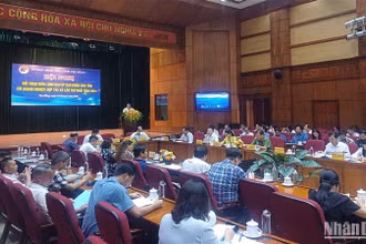 Quang cảnh hội nghị.
