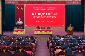Quang cảnh kỳ họp. (Ảnh: TUẤN SƠN)