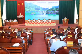 Hội thảo sẽ góp phần thúc đẩy liên kết phát triển du lịch vùng Chiến khu Việt Bắc. Ảnh: TUẤN SƠN.