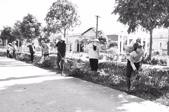 Xã Cẩm Hải, thành phố Cẩm Phả (Quảng Ninh) xây dựng nông thôn mới gắn với bảo vệ môi trường.