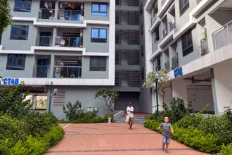 Khu nhà ở công nhân tại xã Kim Chung, huyện Đông Anh (Hà Nội). 