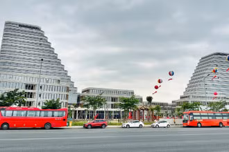 Trung tâm Chính trị-Hành chính thành phố Hải Phòng.