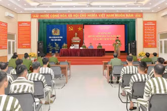 54 phạm nhân ở Hải Phòng đủ điều kiện đặc xá theo quy định của Luật Đặc xá.