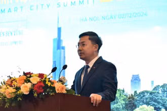 Phó Chủ tịch UBND TP Hà Nội Hà Minh Hải phát biểu khai mạc Hội nghị.