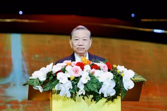Tổng Bí thư Tô Lâm phát biểu chỉ đạo. 