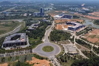 Khu Công nghệ cao Hòa Lạc. Ảnh: TTXVN