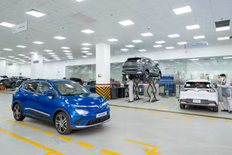 Cập nhật phần mềm cho xe VF e34 giúp tăng khả năng di chuyển