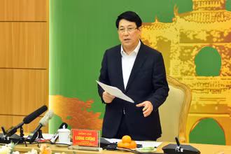 Chủ tịch nước Lương Cường phát biểu ý kiến chỉ đạo tại Hội nghị thông qua dự thảo Báo cáo của Đoàn kiểm tra của Bộ Chính trị, Ban Bí thư năm 2025 đối với Ban Thường vụ Tỉnh ủy Hưng Yên.