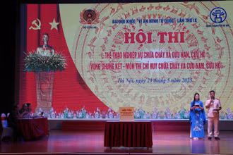 Công an thành phố Hà Nội đăng cai tổ chức Vòng chung kết Hội thi Thể thao nghiệp vụ chữa cháy và cứu nạn cứu hộ toàn quốc năm 2025.