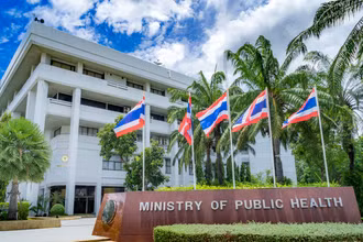 Trụ sở Bộ Y tế Thái Lan.