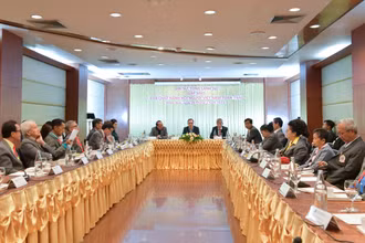 Quang cảnh buổi gặp mặt.
