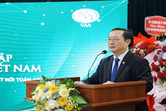 Bộ trưởng Khoa học và Công nghệ Huỳnh Thành Đạt phát biểu tại buổi lễ.