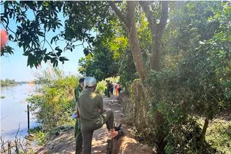 Lực lượng công an điều tra vụ việc.