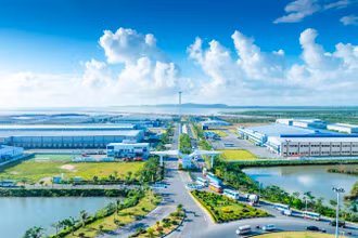 Tổ hợp Khu Công nghiệp DEEP C Hải Phòng là đơn vị tiên phong, kiên trì với định hướng phát triển Khu công nghiệp sinh thái. (Ảnh: HUY DUNG)