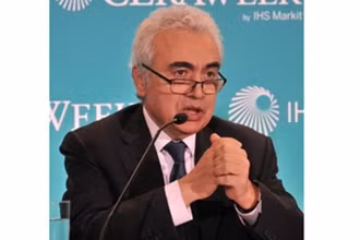 Giám đốc điều hành IEA Fatih Birol. (Ảnh: Tân Hoa xã)