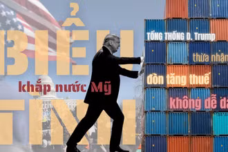 [Video] Biểu tình khắp nước Mỹ, tổng thống D. Trump thừa nhận đòn tăng thuế không dễ dàng