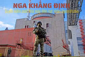 [Video] Nga khẳng định quyền kiểm soát Nhà máy điện hạt nhân Zaporizhzhia 