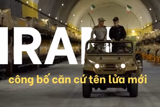 [Video] Iran công bố căn cứ tên lửa mới 