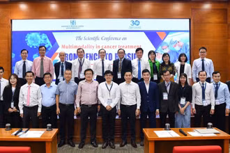 Tại chương trình tiền Hội nghị, 30 công trình nghiên cứu khoa học tiêu biểu trong trong 5 năm gần đây của Bệnh viện đã được trình bày.
