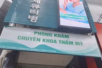 Cơ sở “thẩm mỹ chui” ngang nhiên treo biển “Phòng khám chuyên khoa thẩm mỹ”, hành nghề trái phép gây tai biến cho người bệnh