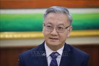 Đồng chí Thongsavanh Phomvihane được cử giữ chức Bộ trưởng Ngoại giao nước Cộng hòa Dân chủ Nhân dân Lào. Ảnh tư liệu: Xuân Tú/TTXVN