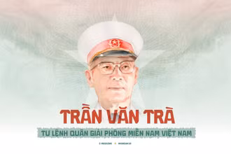 Thượng tướng Trần Văn Trà - Tư lệnh Quân giải phóng miền nam Việt Nam