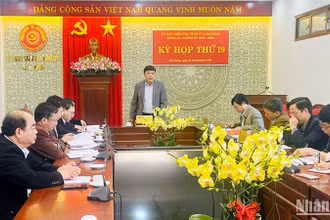 Quang cảnh kỳ họp. Ảnh: N.T 