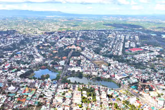 Khu vực trung tâm thành phố Bảo Lộc, tỉnh Lâm Đồng.
