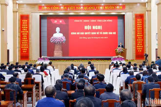 Quang cảnh hội nghị.