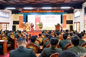 Quang cảnh buổi gặp mặt.